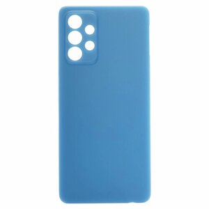 Задняя крышка для Samsung A525F Galaxy A52 (синяя)