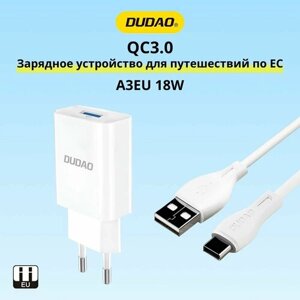 Зарядное устройство для телефона/блок питания USB с быстрой зарядкой QC3 / Зарядка для Android и iPhone