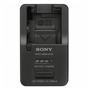 Зарядное устройство sony BC-TRX, для NP-BX1/NP-BN1/NP-BN/NP-FG1/BG1/NP-FD1/BD1/FT1/NP-FR1/NP-B