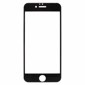 Защитное стекло для Apple iPhone 6 (полное покрытие) (черное) (в упаковке)