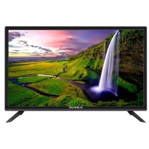 22" Телевизор SUPRA STV-LC22LT0045F 2021 HDR, LED, черный