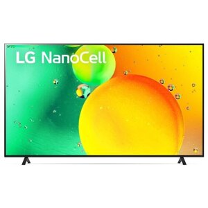 75" Телевизор LG 75NANO756QA 2022 nanocell, HDR, LED, синяя сажа