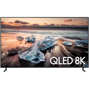 75" Телевизор samsung QE75Q900RBU 2019 QLED, HDR, LED, OLED, черный