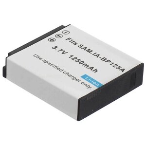 Аккумулятор для видеокамеры Samsung HMX-M20 (IA-BP125A) 3.7V 1200mAh