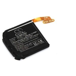 Аккумуляторная батарея (АКБ) CameronSino CS-SMR720SH для умных часов Samsung Gear S2, 3.7В, 0.93Вт, 250мАч, Li-Pol