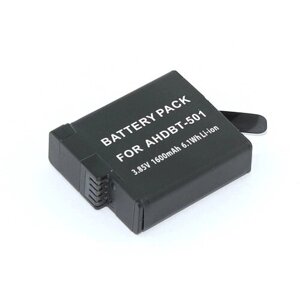 Аккумуляторная батарея (аккумулятор) AABAT-001 для видеокамеры GoPro HERO 5, 6, 7 3.85V 1250mAh Li-ion