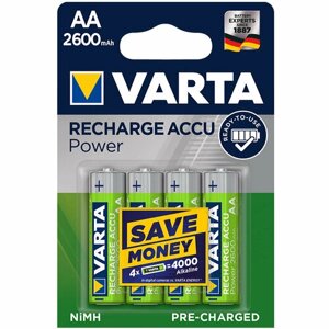 Аккумуляторы VARTA HR6 AA 2600 mah 4 шт