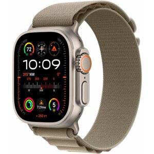 Apple Умные часы Apple Watch Ultra 2 49 мм Titanium Case with Alpine Loop (49mm, Зелёный S, S)