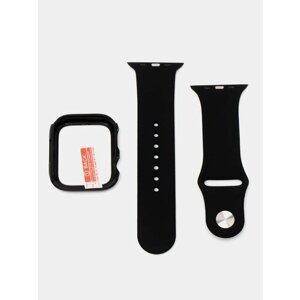 Бампер с защитным стеклом и ремешком для Apple Watch 40