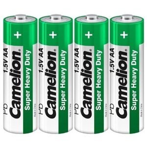 Батарейка Camelion Green Series AA, в упаковке: 4 шт.