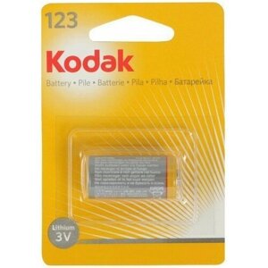 Батарейка Kodak (CR123, 1 шт) (CR123(A
