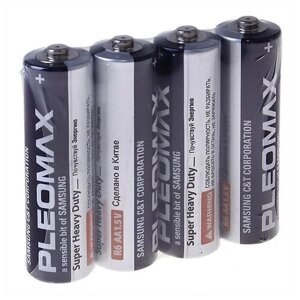 Батарейка pleomax R6 SR4, 4шт