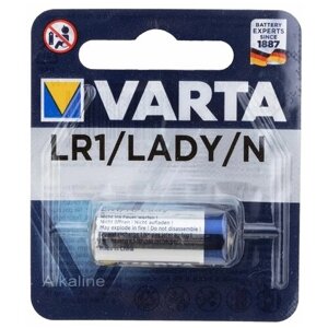 Батарейка щелочная VARTA LR1/E90 Professional Electronics 1.5В бл/1 (4001 101 401)