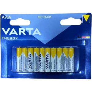 Батарейка VARTA energy AAA alkaline 10шт