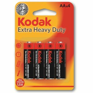 Батарейки солевые Kodak Super Heavy Duty AA R6 1,5В 80шт