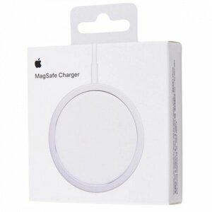 Беспроводное зарядное устройство MagSafe Charger MHXH3CH/A A2140 Белое Универсальное Быстрая Зарядка