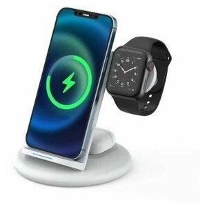 Беспроводное зарядное устройство WIWU Power Air 3in1 Wireless Charger