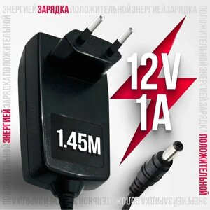 Блок питания (адаптер) 12V 1A 5.5 x2.1 мм RD1201000-C55-20G для модемов, тв-приставок (ресиверов) МТС Триколор Ростелеком Wink Gpon GS Дом. ру