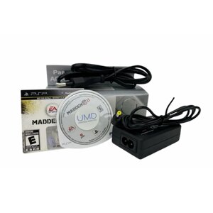 Блок питания для PSP 1000/2000/3000 и диск с игрой Madden NFL 11