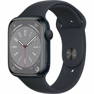 Часы Apple Watch Series 8 41мм темная ночь (алюм) с ремешком цвета темная ночь {MNU73} Global