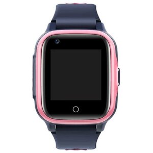 Часы Smart Baby Watch Wonlex KT15 с переносным аккумулятором POWER BANK и вторым зарядным шнуром (Розовый)
