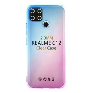 Чехол для Realme C25/С25s Градиент, ТПУ, 012964