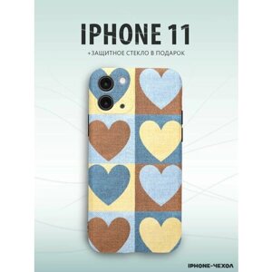 Чехол Iphone 11 сердце сердечки