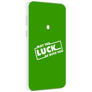 Чехол MyPads Luck green для Meizu 16 Plus / 16th Plus задняя-панель-накладка-бампер