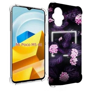 Чехол MyPads Витамин для Xiaomi Poco M5 задняя-панель-накладка-бампер