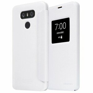 Чехол Nillkin Sparkle Series для LG G6 White (белый)