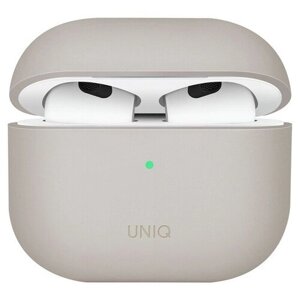 Чехол Uniq LINO Liquid silicone для AirPods 3 (2021), бежевый