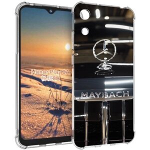 Чехол задняя-панель-накладка-бампер MyPads маибах-maybach-2 для Honor 8A/Huawei Y6 (2019)/Honor 8A Pro/Y6 Prime 2019/Huawei Y6s противоударный