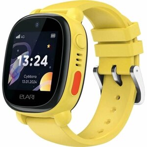 Детские смарт-часы Elari KidPhone 4G Lite желтый