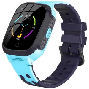 Детские умные часы Smart Baby Watch LT-25 4G GPS, голубой