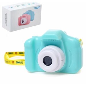 Детский фотоаппарат «Начинающий фотограф», цвет зелёный