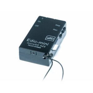 Диктофоны цифровые Edic-mini microSD мод: A23 2 подарка (Power-bank 10000 mAh SD карта) - диктофон микро, портативные цифровые диктофоны
