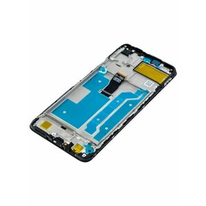 Дисплей для Huawei P Smart (2021) модуль с рамкой и тачскрином (черный) OEM