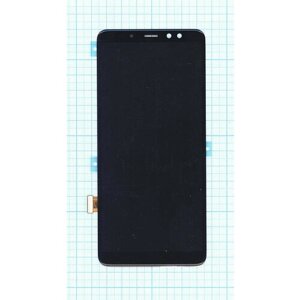Дисплей для Samsung Galaxy A8 Plus A730F (2018) в сборе с тачскрином (OLED) черный