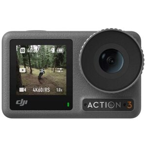 Экшн-камера DJI Osmo Action 3 Standard Combo, 12МП, 4096x3072, 1770 мА·ч, серый