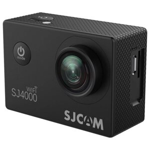 Экшн-камера SJCAM SJ4000 WiFi, 12МП, 1920x1080, 900 мА·ч, черный