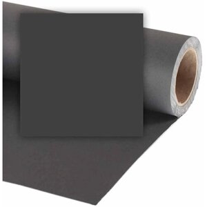 Фон бумажный Vibrantone 1,35х11м Black 10 черный