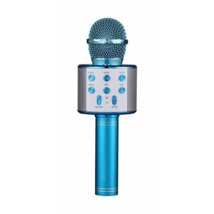 FunAudio G-800 Blue Беспроводной микрофон. Поддержка файлов: MP3, WMA. Bluetooth V4.0 + EDR. 3W