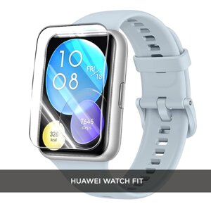 Гидрогелевая противоударная защитная пленка для Huawei Watch FIT / Хуавей Watch FIT