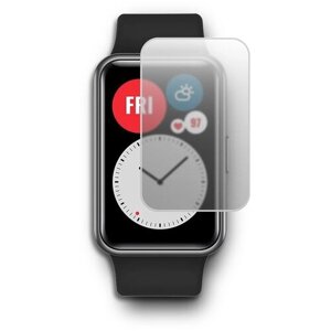 Гидрогелевая защитная пленка на Huawei Watch Fit/ Хонор Вотч Фит/хонор воч фит матовая на смарт часы комплект 2 шт. Brozo