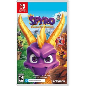 Игра Nintendo Switch - Spyro Regined Trilogy (английская версия)