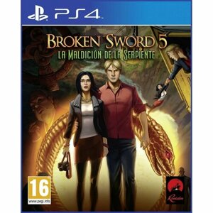 Игра Сломанный Меч 5: Проклятие Змея (Broken Sword 5 The Serpent's Curse) (PS4, русская версия)