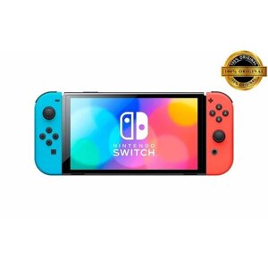 Игровая приставка Nintendo Switch OLED-Модель (неоновый синий / неоновый красный)