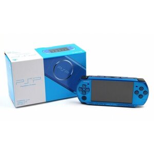 Игровая приставка Sony PSP 3008 Синяя + 150 Игр