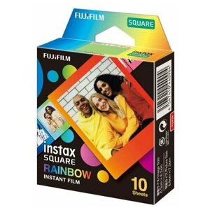 Картридж Fujifilm Instax Square, Rainbow, 10 фото