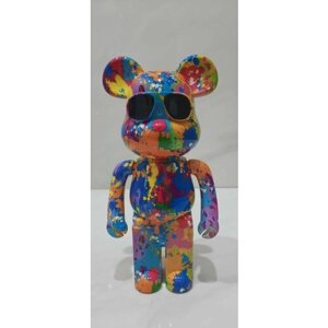 Колонка беспроводная Bluetooth краски лета, фигурка Медведь, Bearbrick B5+Мишка для детей, портативная музыкальная колонка, музыкальная игрушка